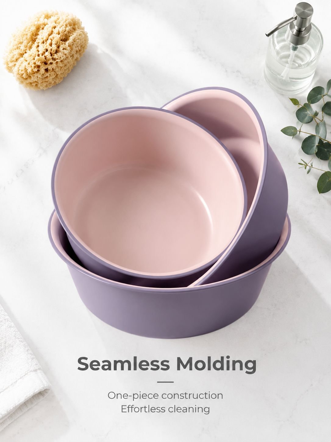 Side profile of the durable and stylish face basin