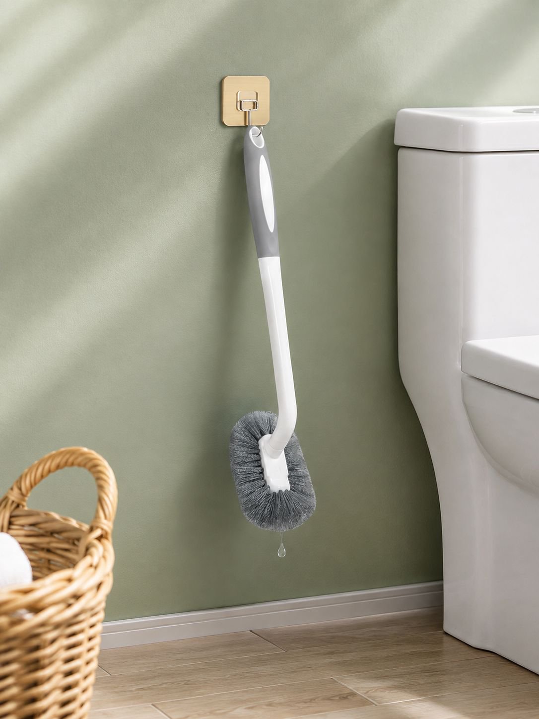Multifunctional Wall-Mounted Toilet Brush