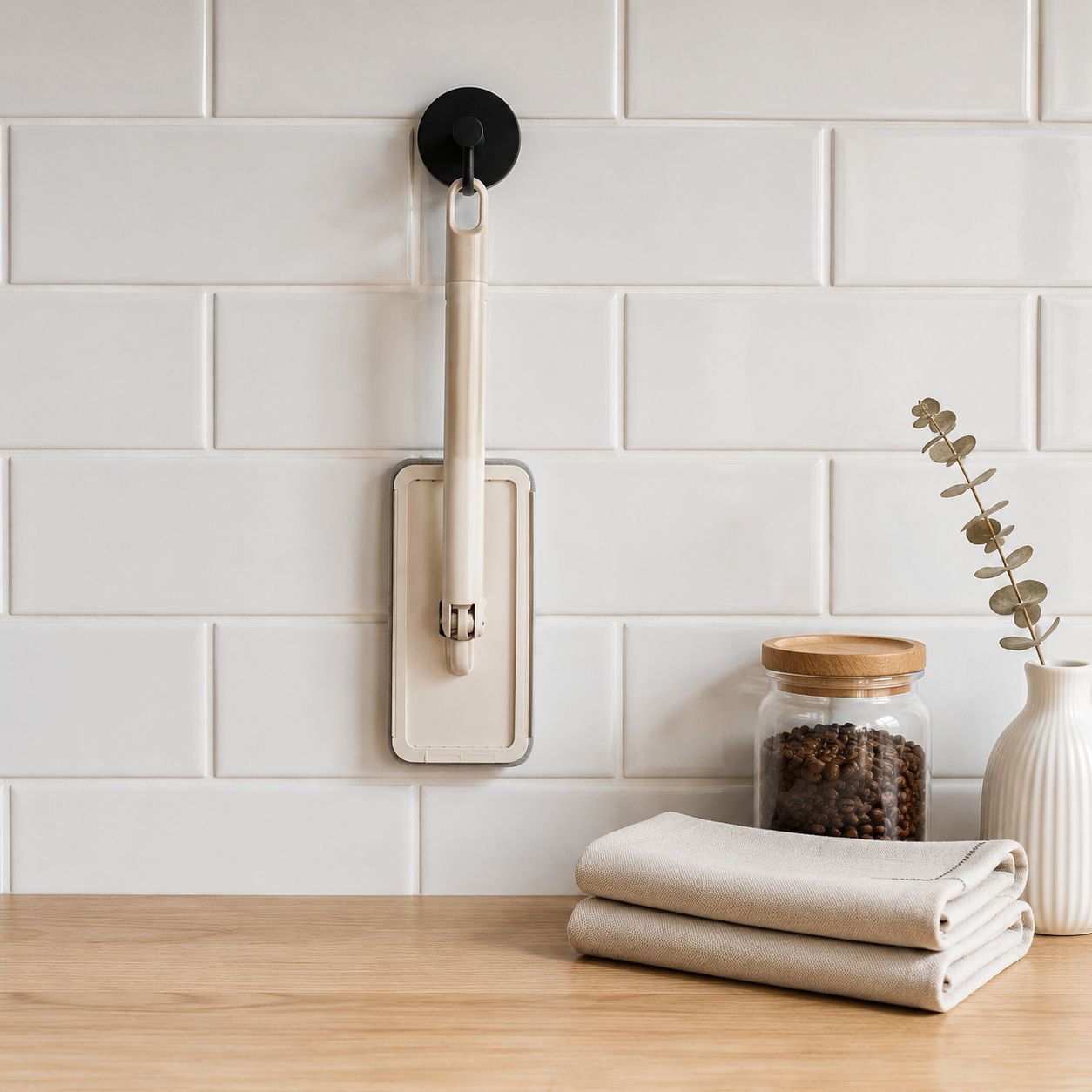Desktop small cloth mop