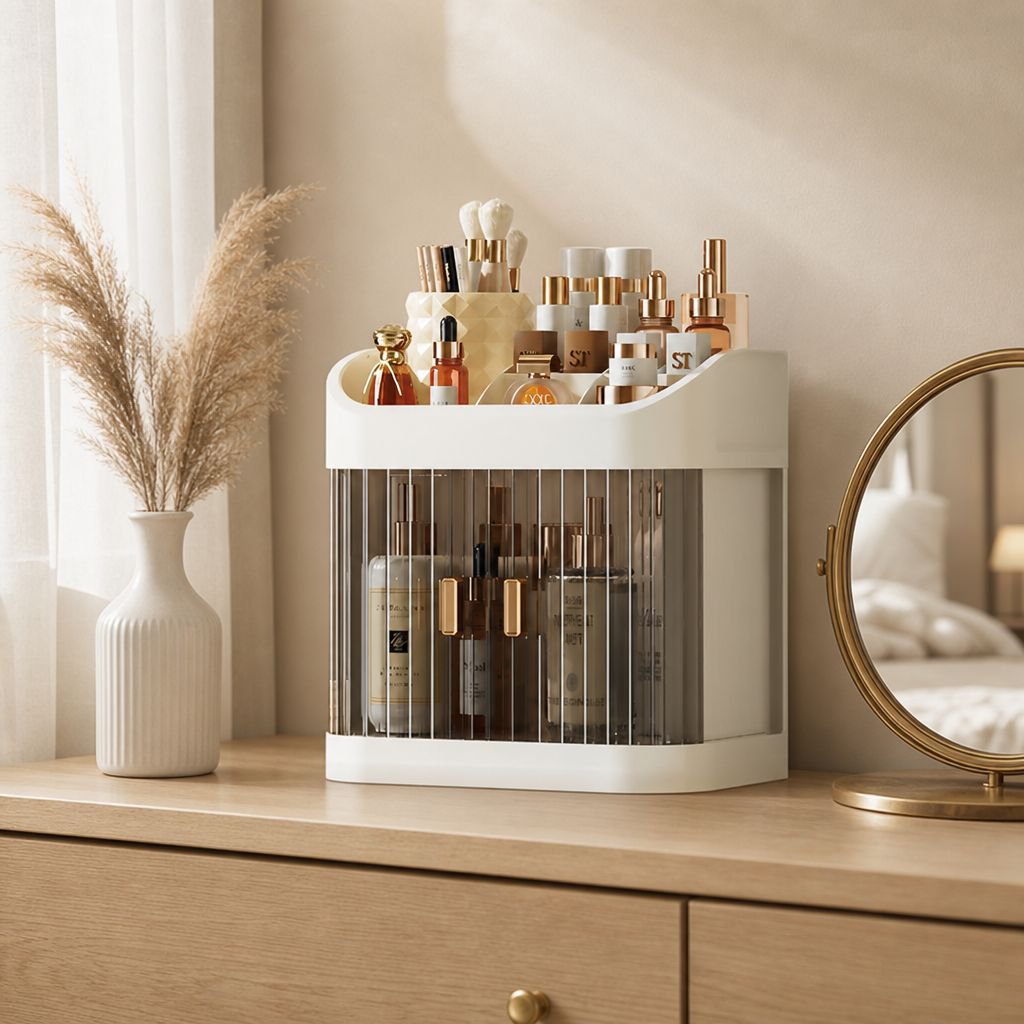 Large Capacity Drawer Dresser Cosmetic Case