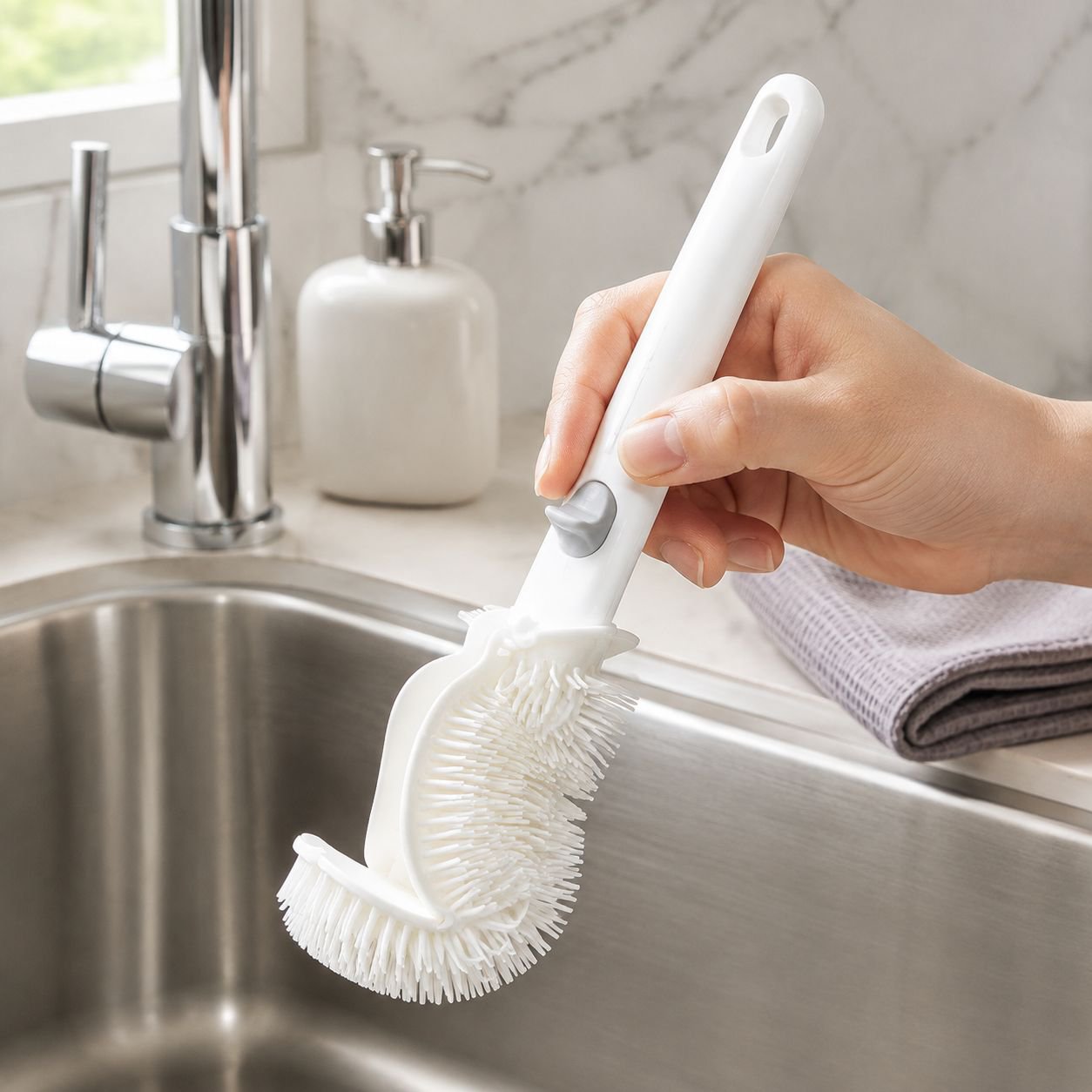 Multi-Functional Bottle & Cup Cleaning Brush for Home - Product Overview