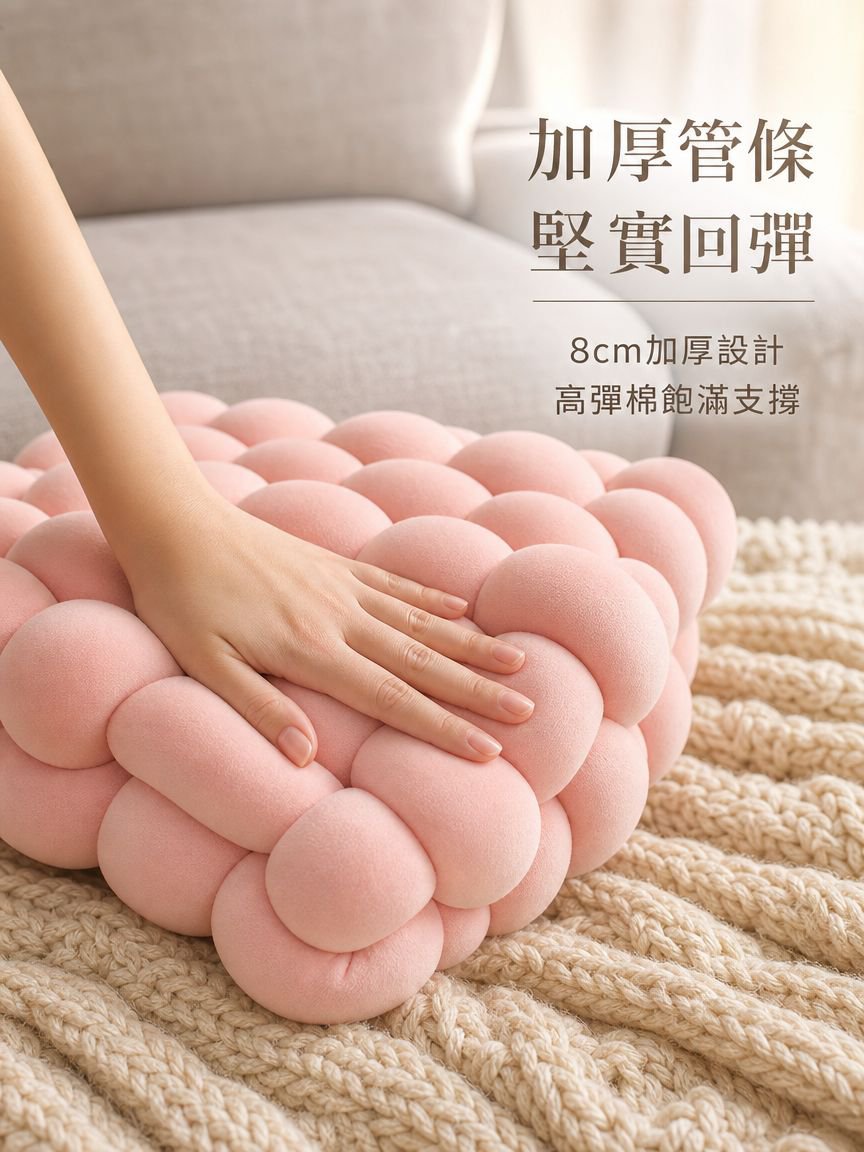 方形靠背抱枕