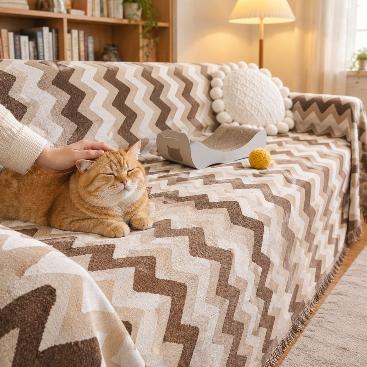 giipet - Sand Dune Wave Pattern Sofa Cover