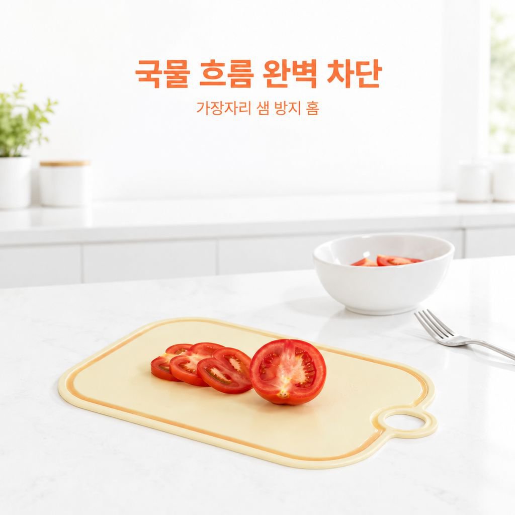 주방 도마 가정용 양면 미끄럼 방지 곰팡이 방지 과일 도마 아기용 전용 도마 항균