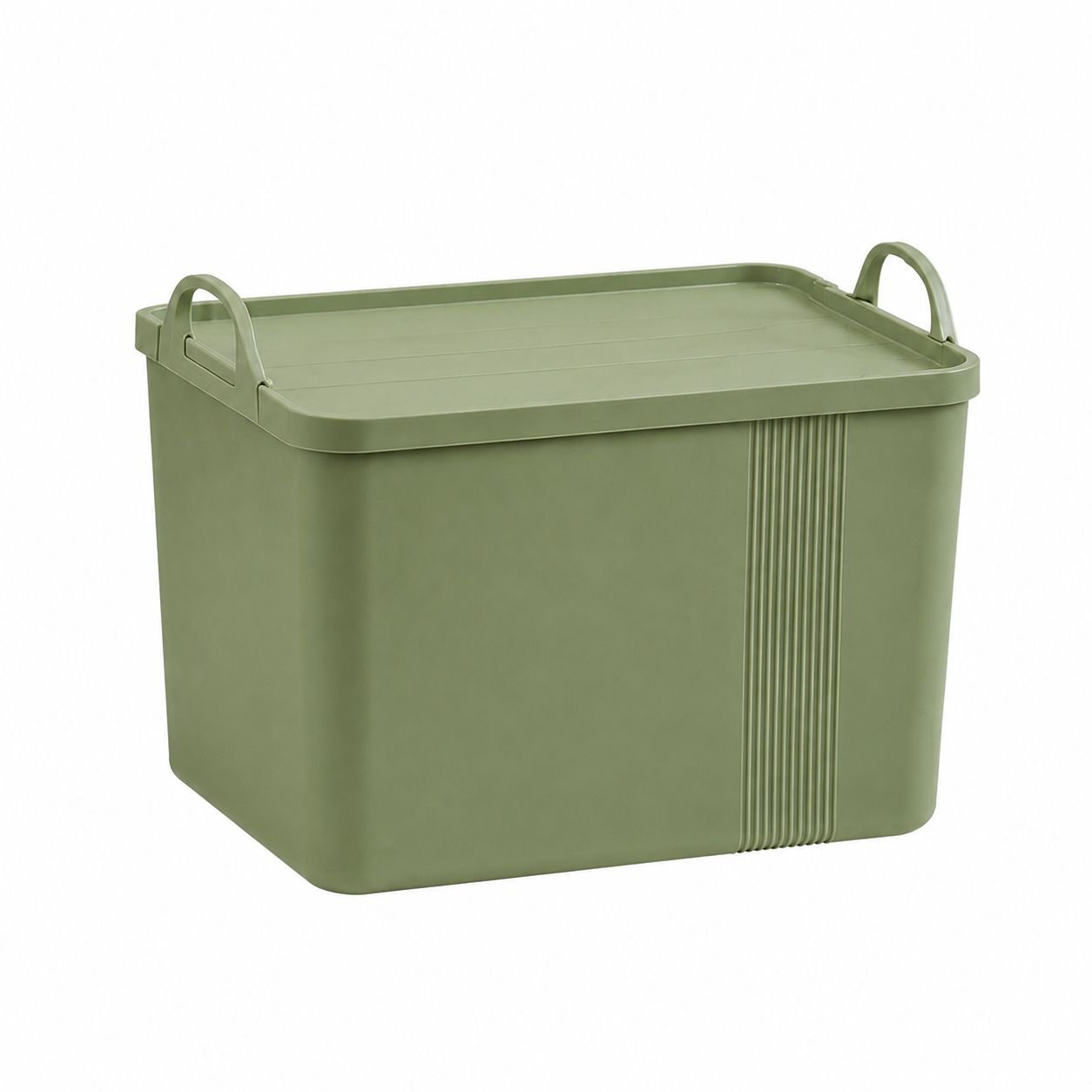 Portable PP Storage Box with Lid for Home Use