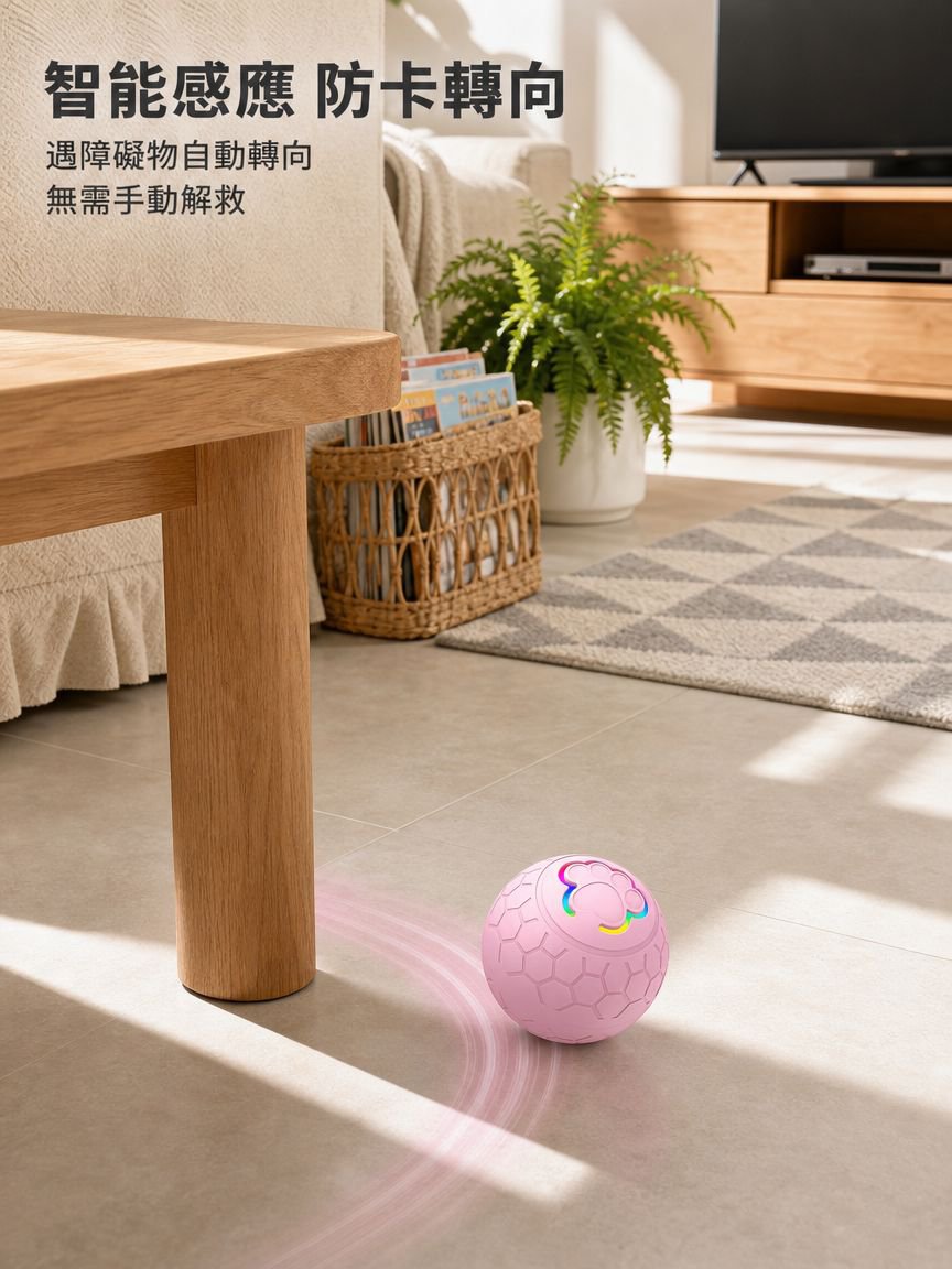 智能電動狗狗玩具球