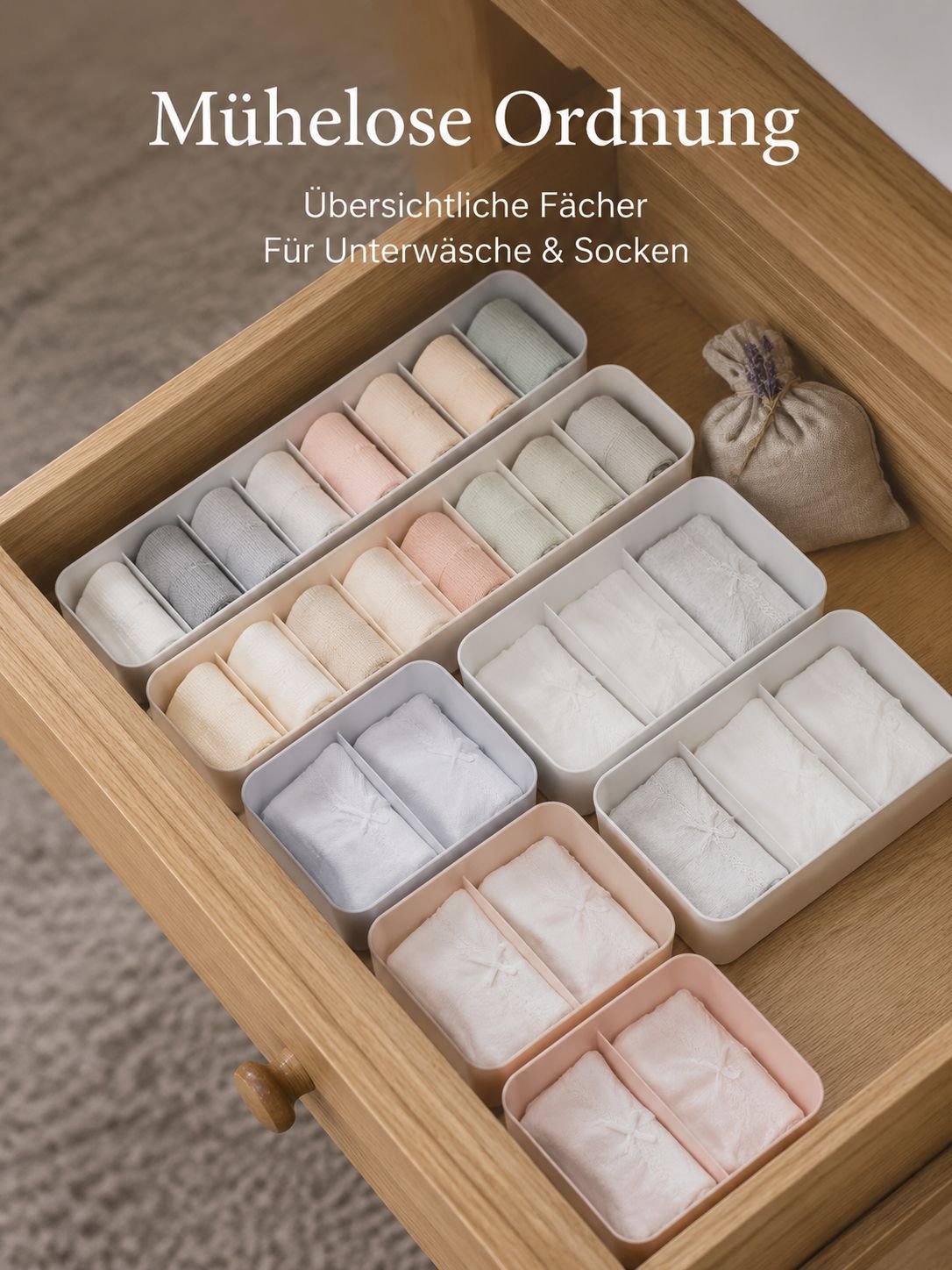 Mehrschichtige Schubladen-Aufbewahrungsbox