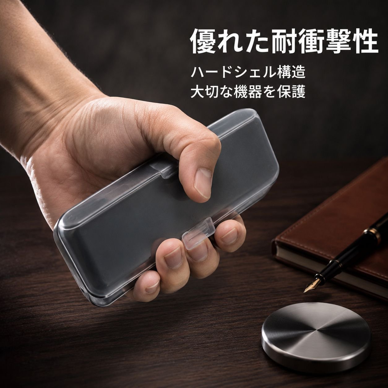 携帯用シェーバー収納ボックス