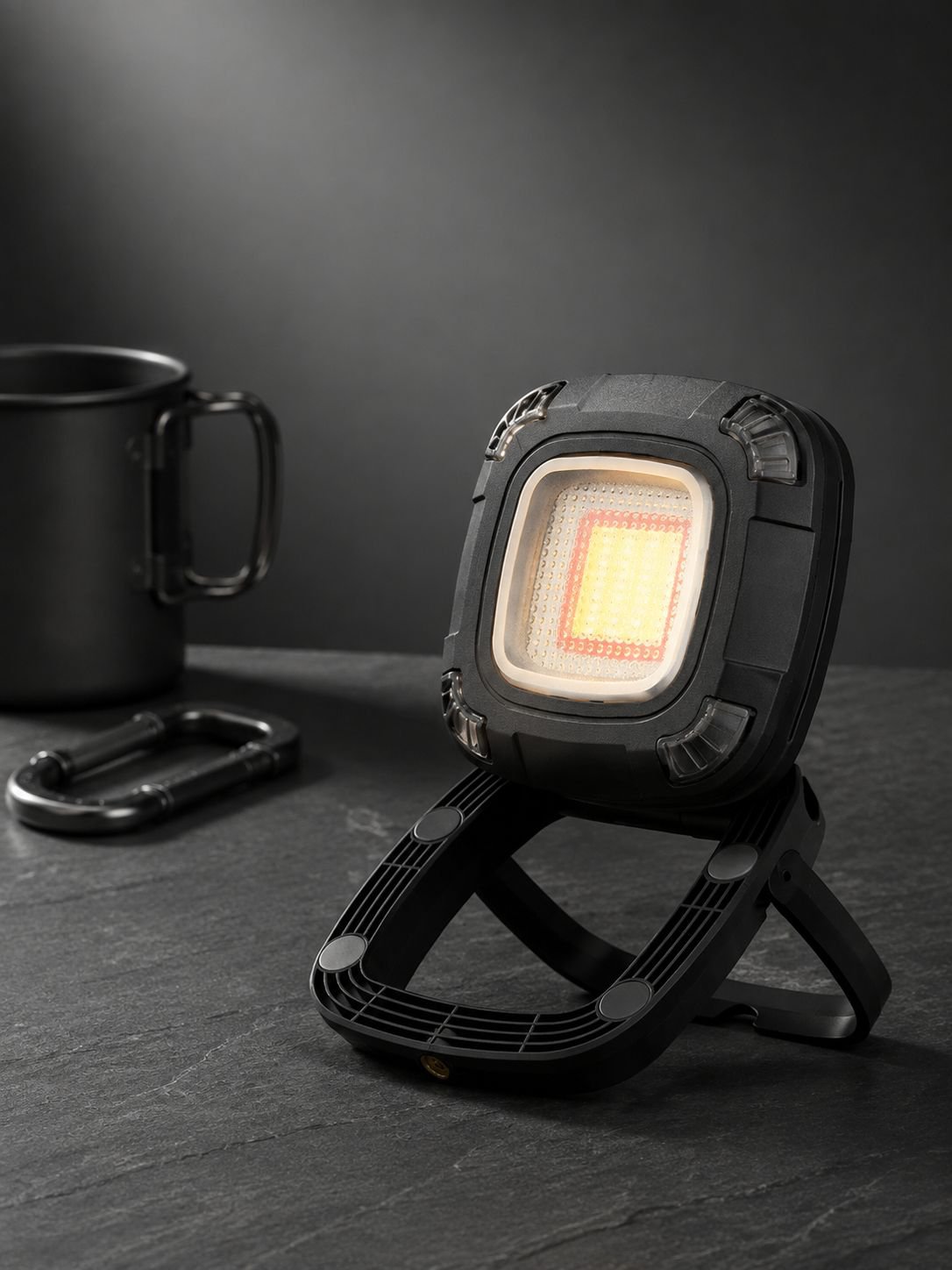 Oplaadbare kampeer- en werklamp