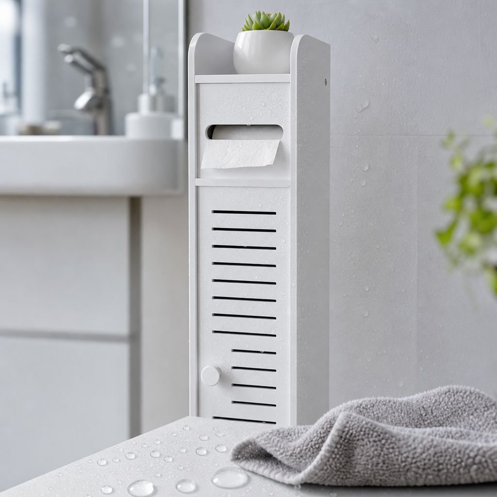 Easy-to-clean waterproof bathroom cabinet