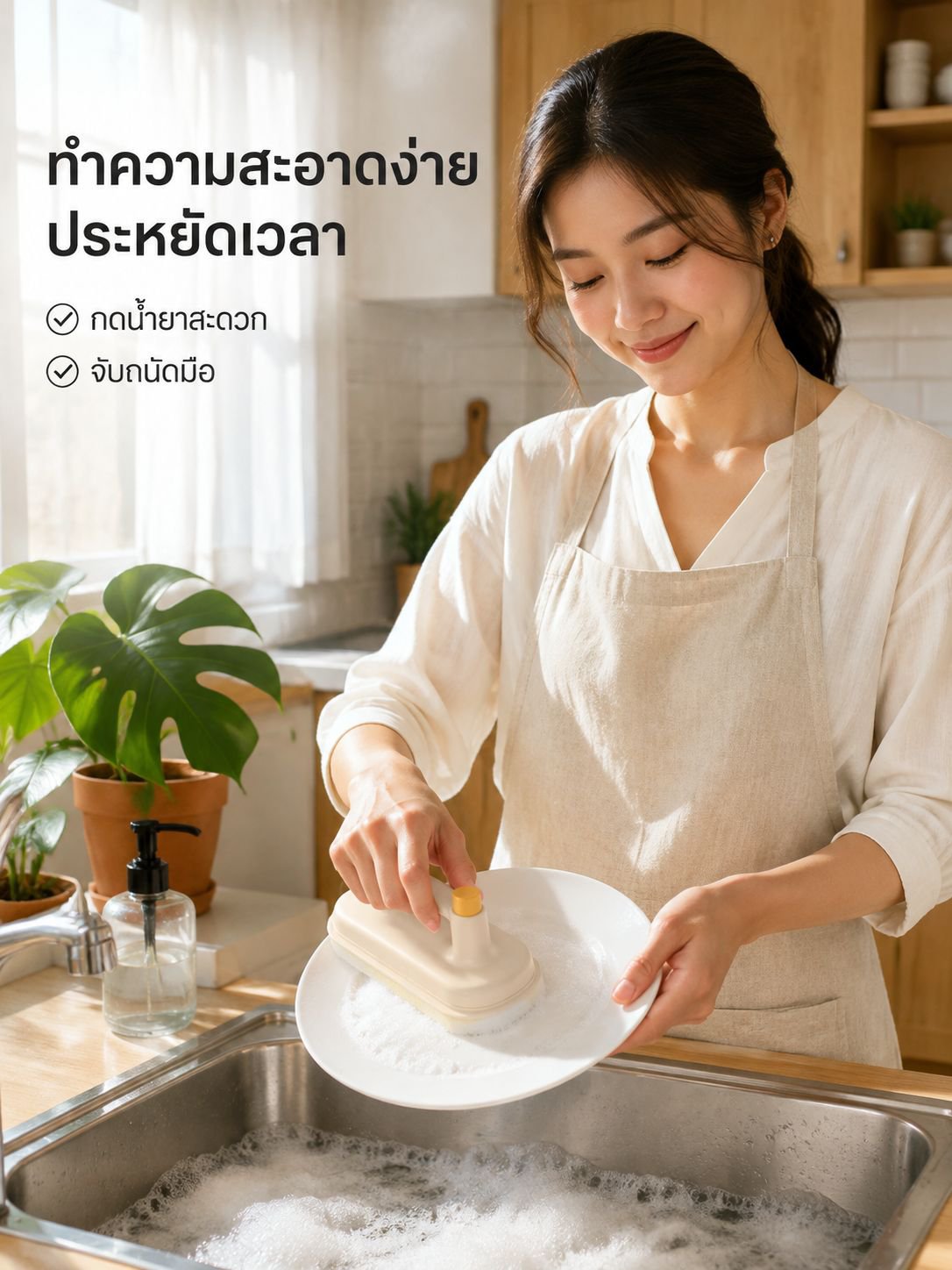 ฟองน้ำทำความสะอาดอเนกประสงค์