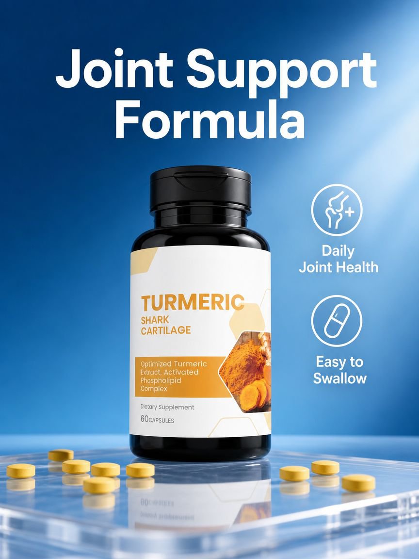 Joint Health Turmeric Supplement Tablets