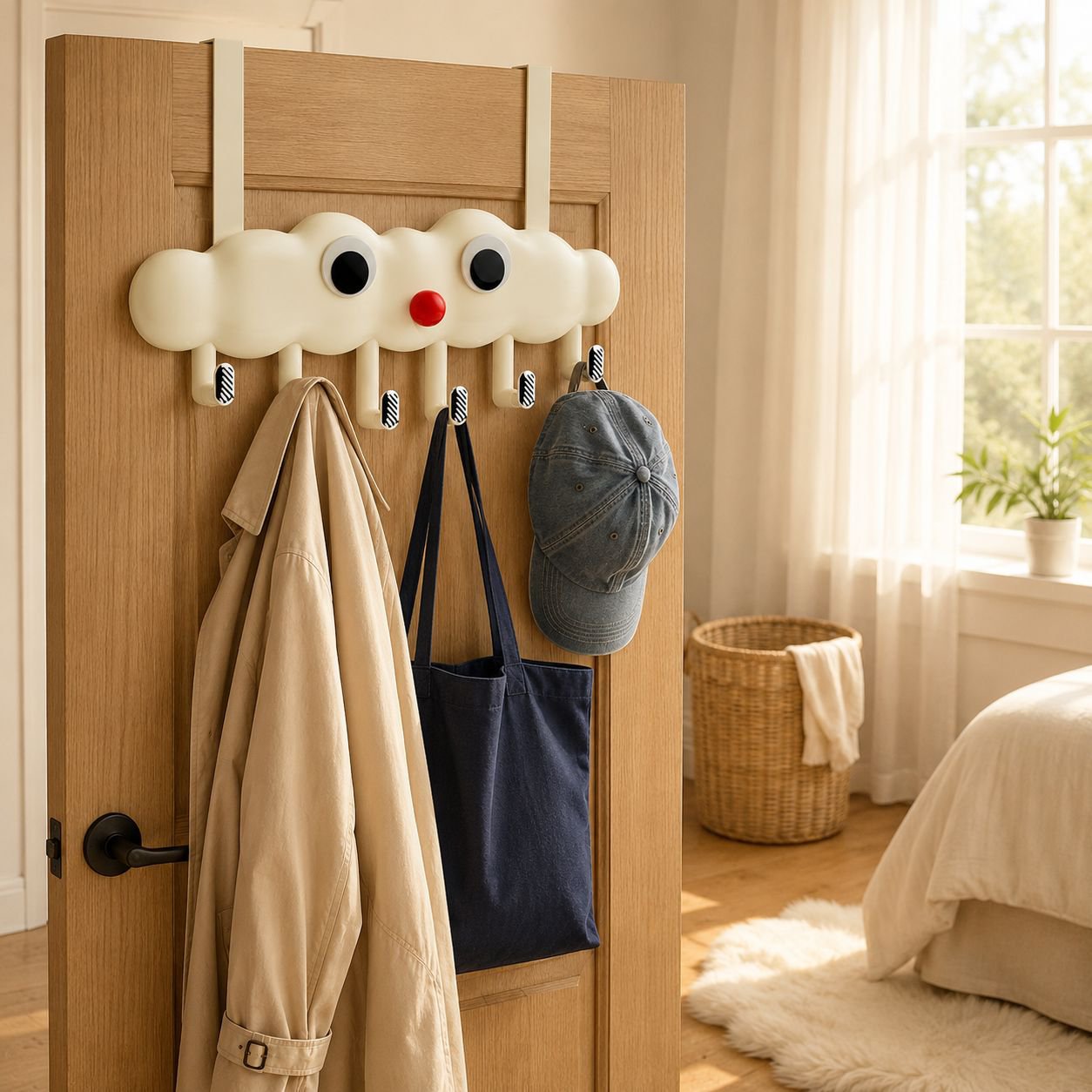 Multi-Functional Heavy Duty Over-the-Door Hook