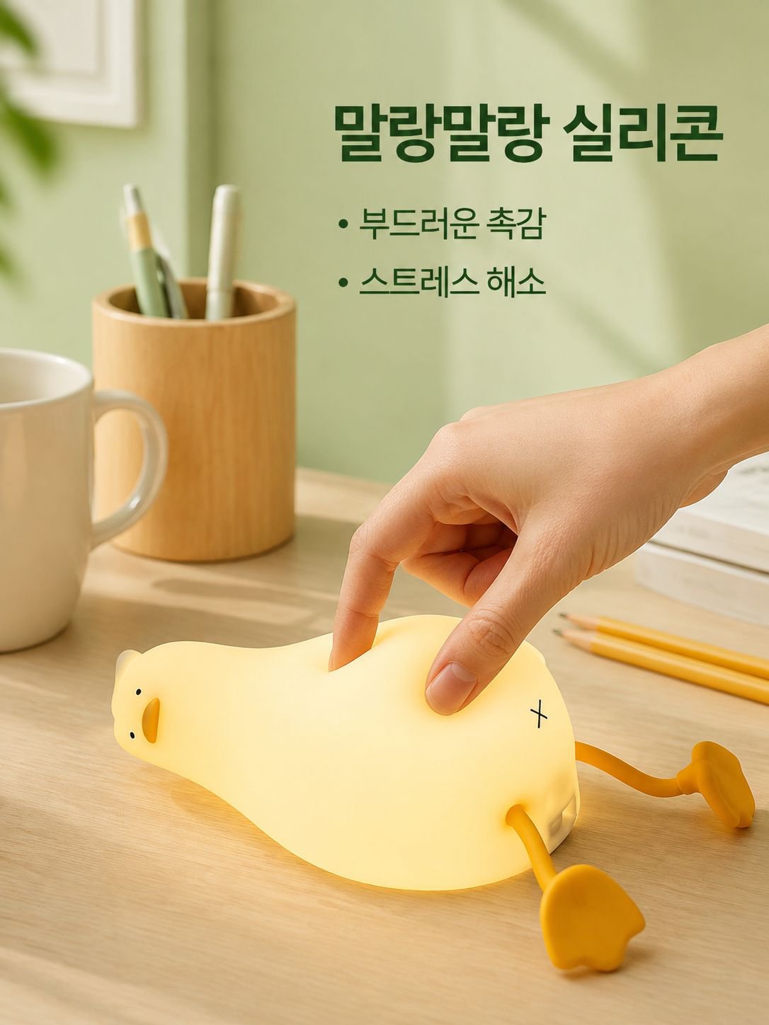 빛나는 야간 조명