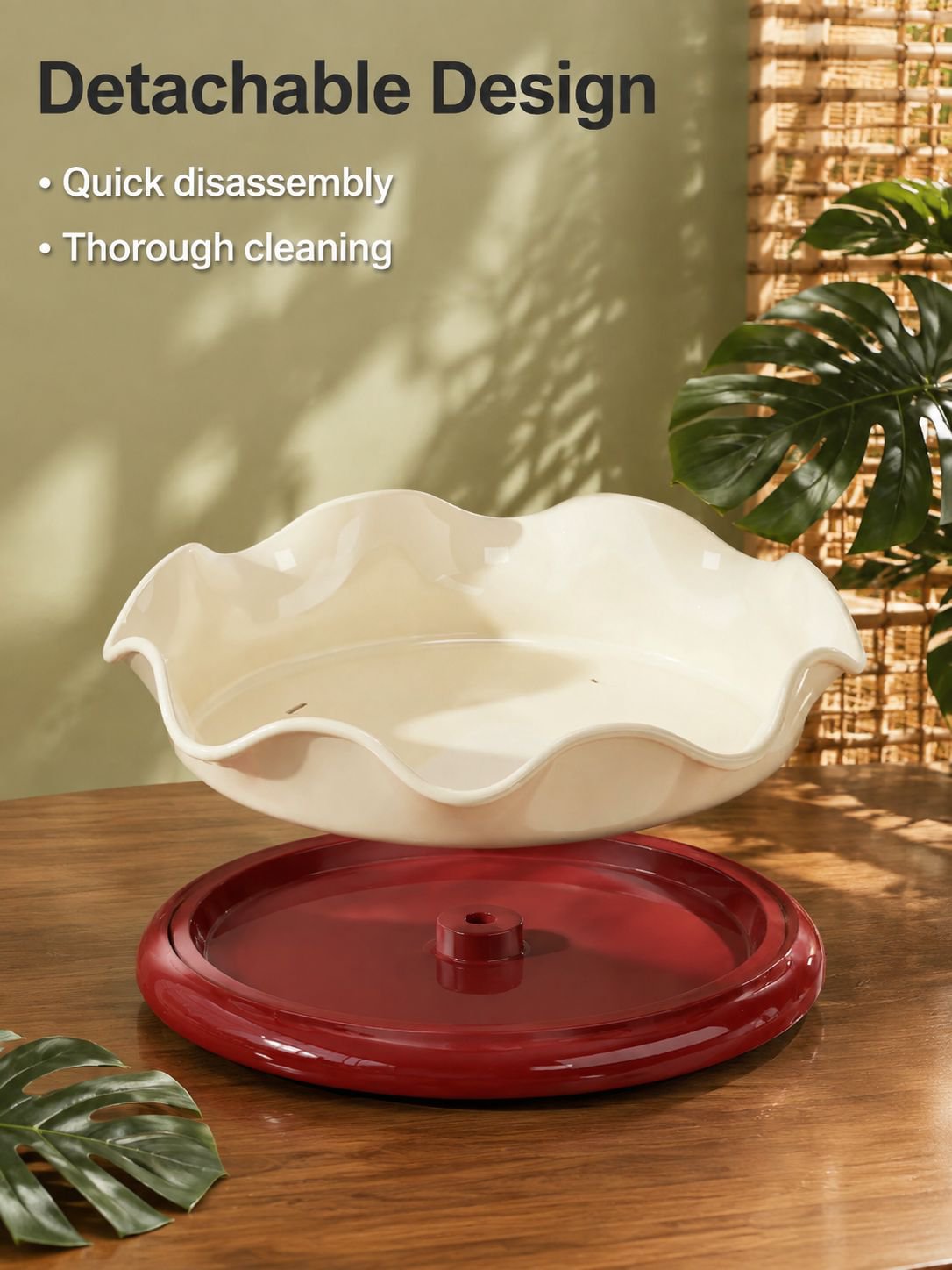 Rotatable Fruit Plate