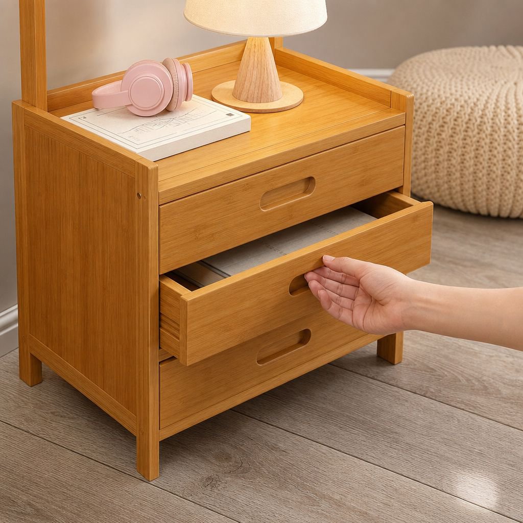 Multi-purpose home bedroom storage organizer