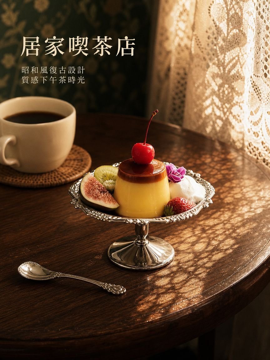 不鏽鋼高腳甜點杯