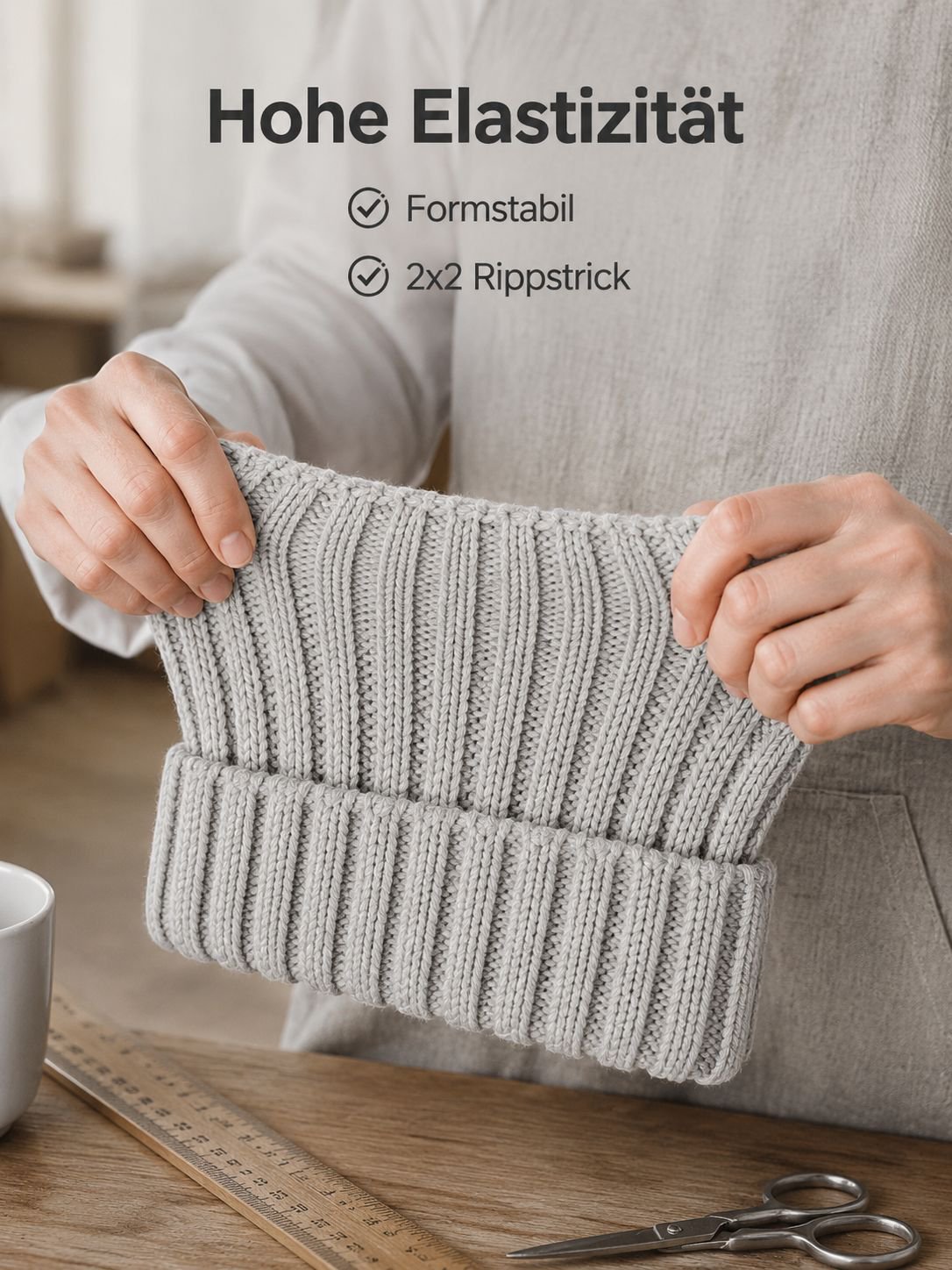 Vielseitige Mütze für den Winter