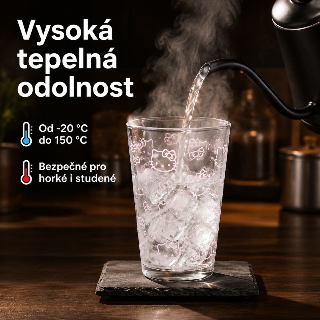 Skleněný pohár s brčkem KT kočka, velkokapacitní domácí hrnek na pití