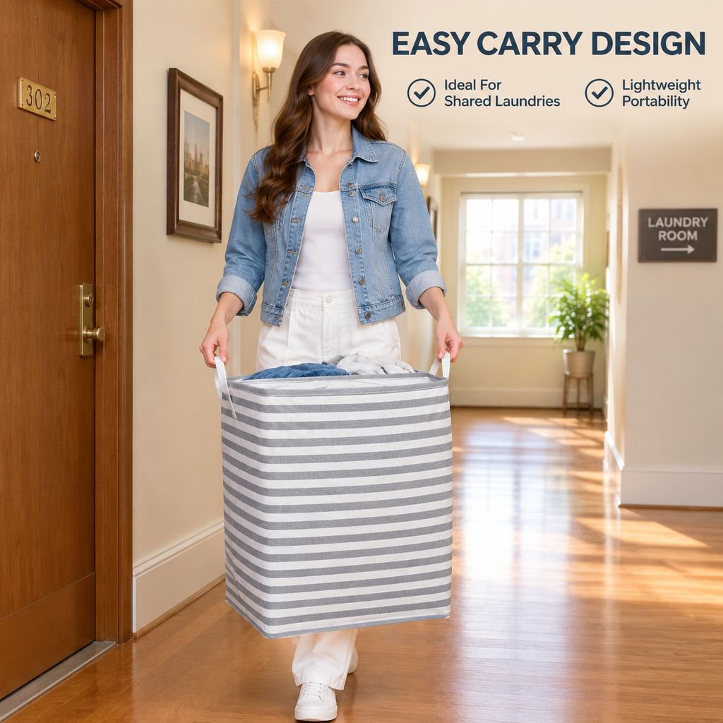 Fabric Laundry Basket