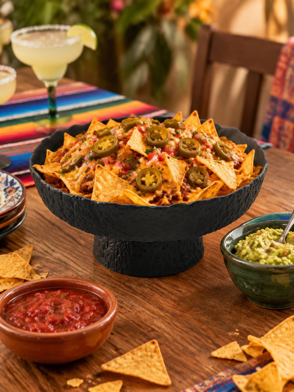 Plato decorativo para fiestas familiares
