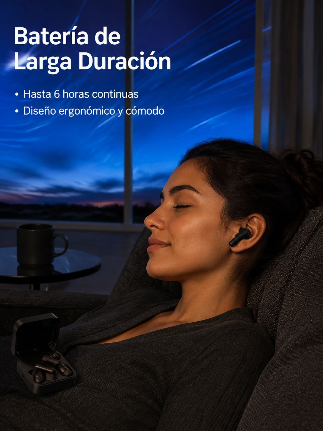 Auriculares plegables y portátiles con bluetooth
