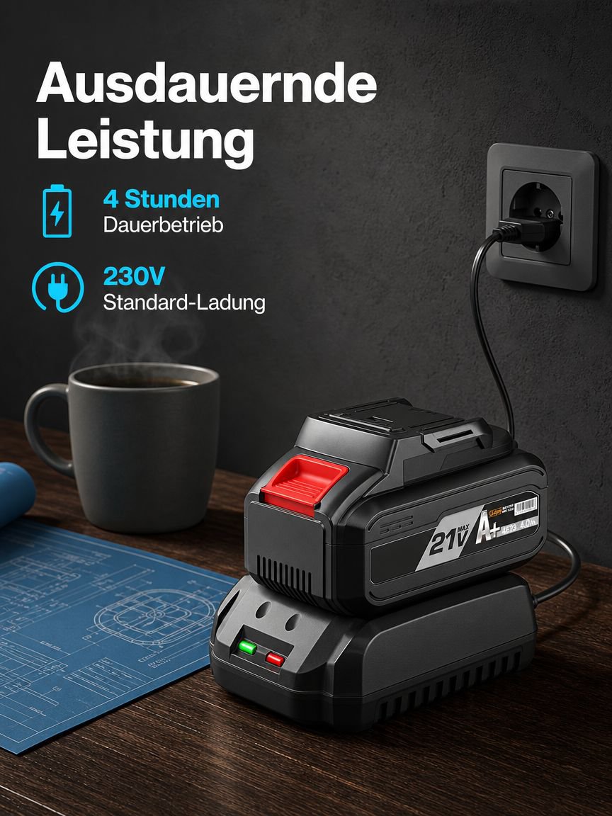 Mobiler Schlagbohrer für professionelle Anwendungen