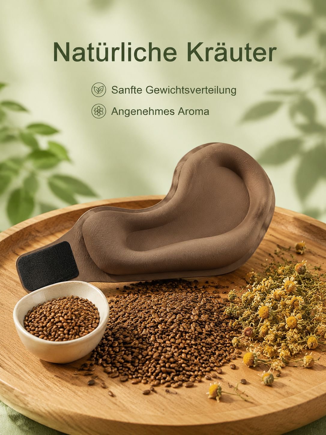 3D Schwerperlen-Augenmaske