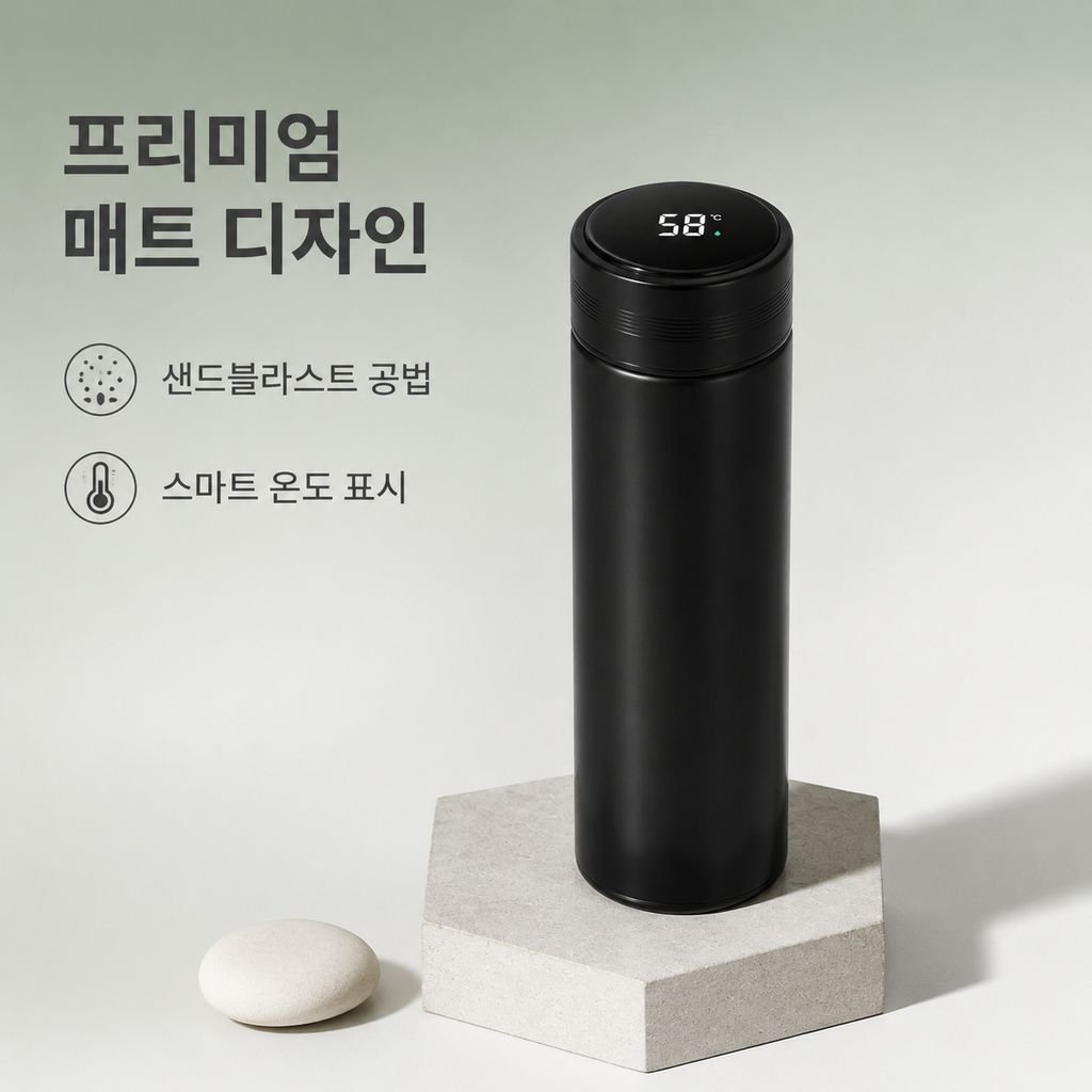 휴대용 304 스테인리스 스마트 보온컵