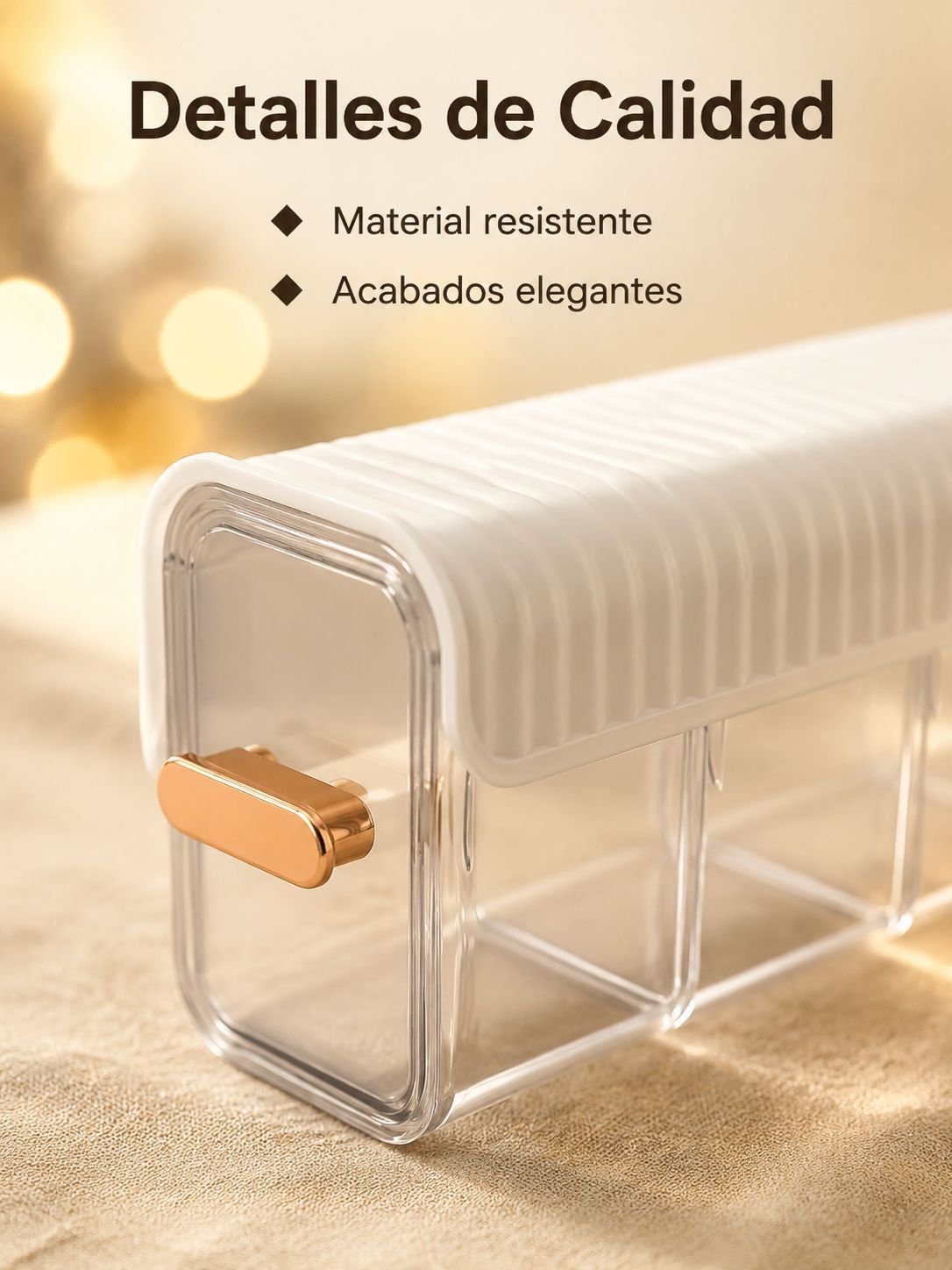 Organizador de ropa interior de pared con varias secciones