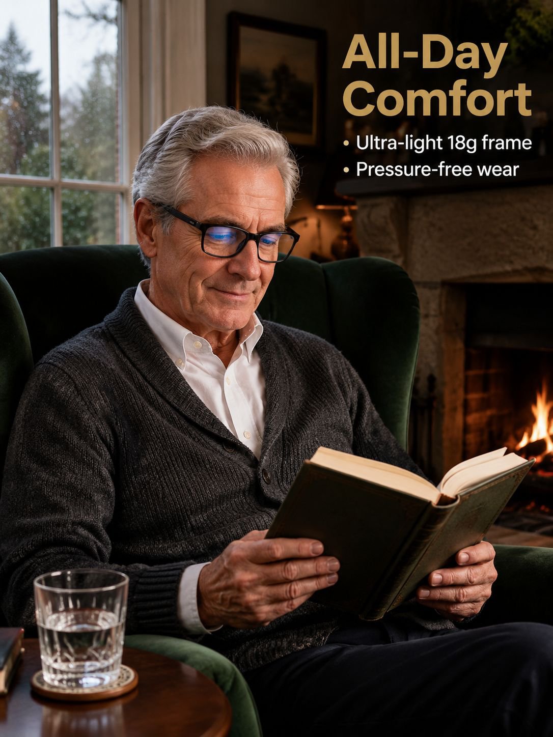 HD Anti-Blue Light Presbyopia Glasses