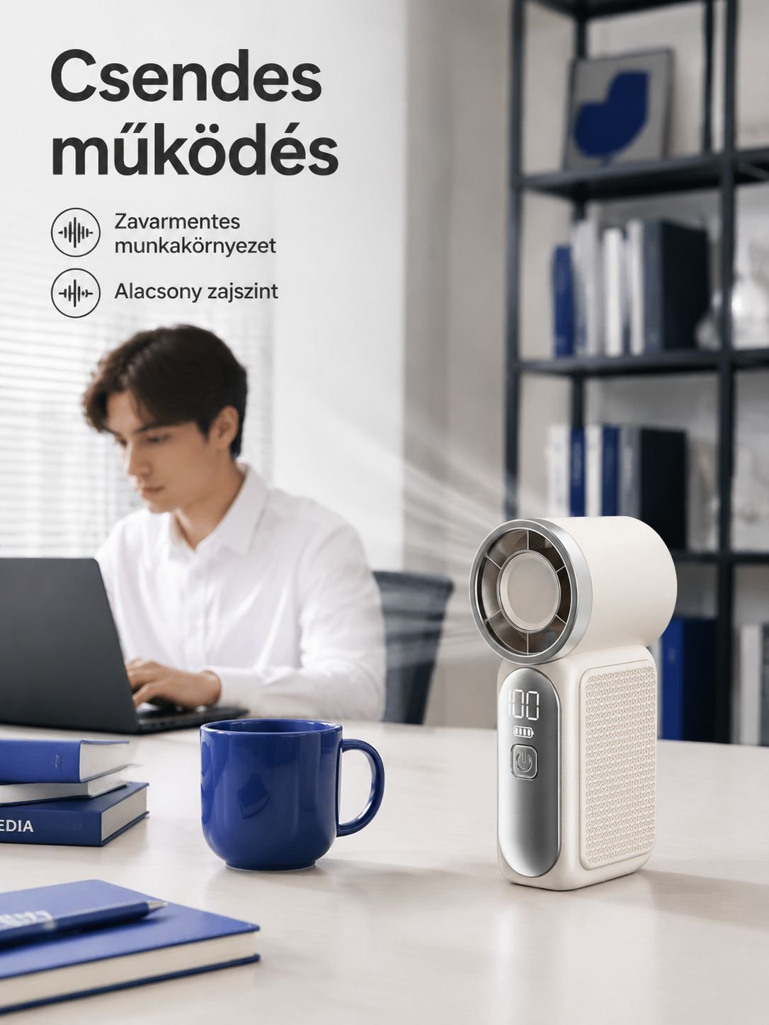Praktikus ventilátor kempingezéshez