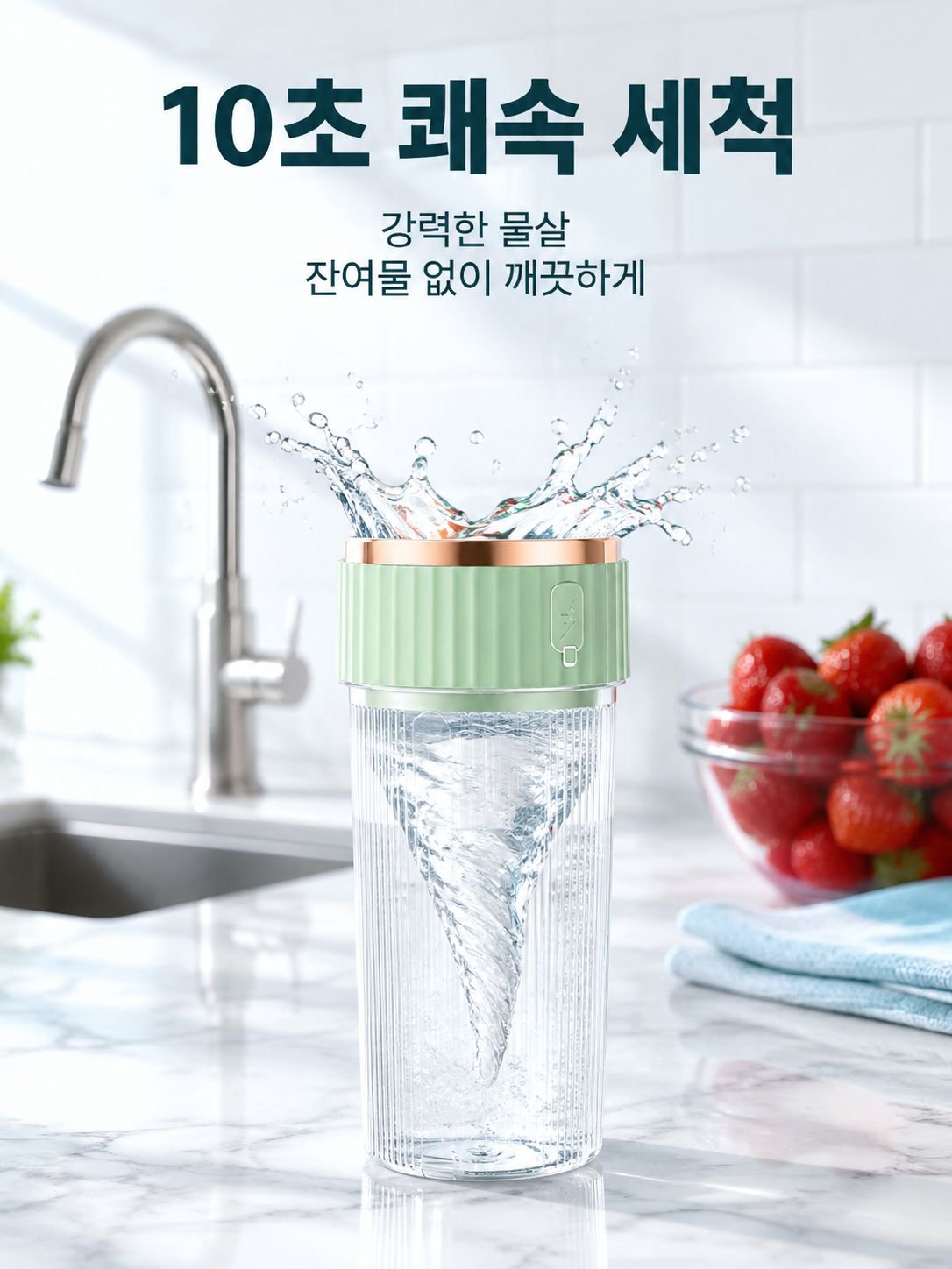 미니 휴대용 과일 주스 컵