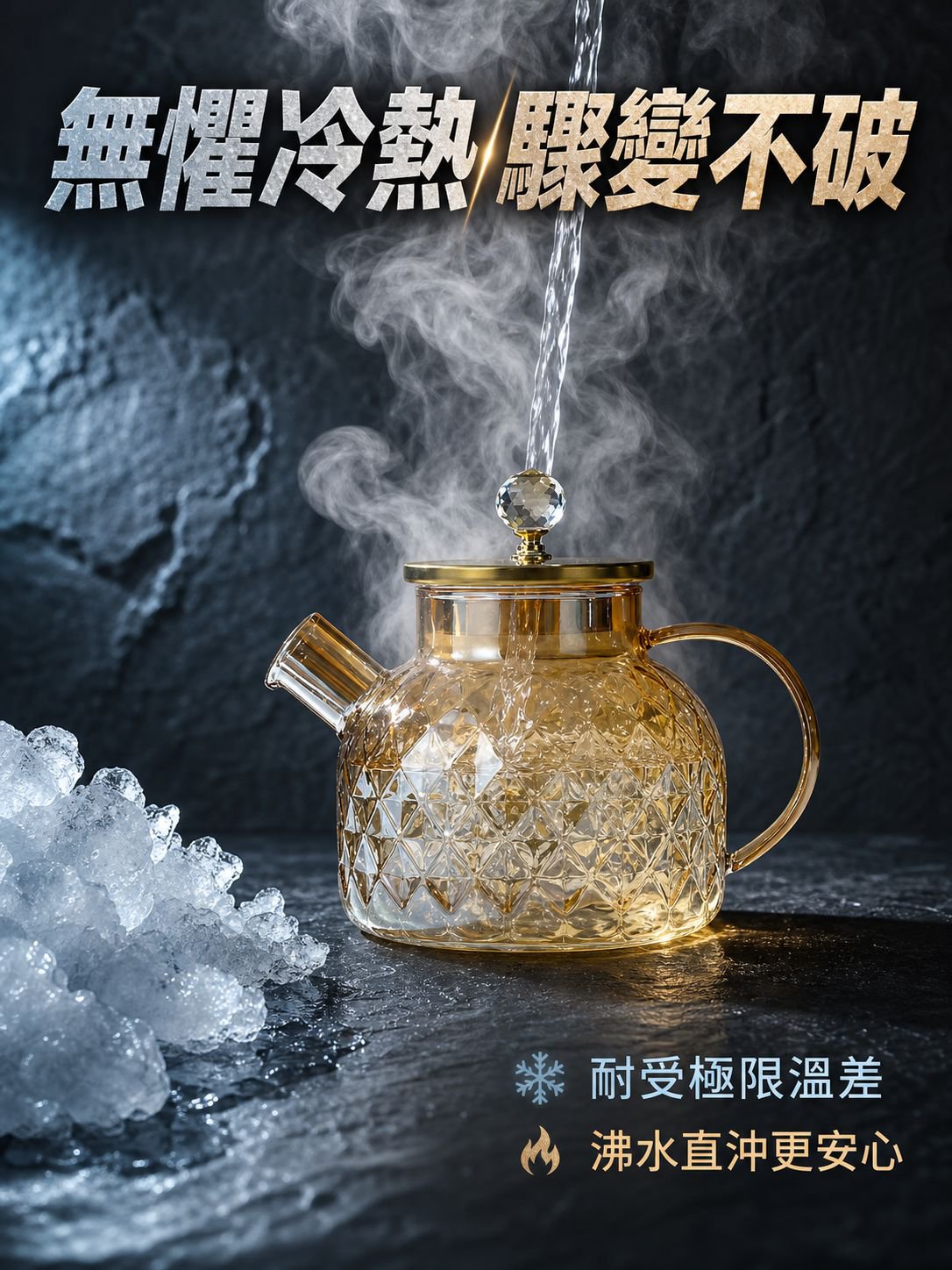 耐熱玻璃茶壺