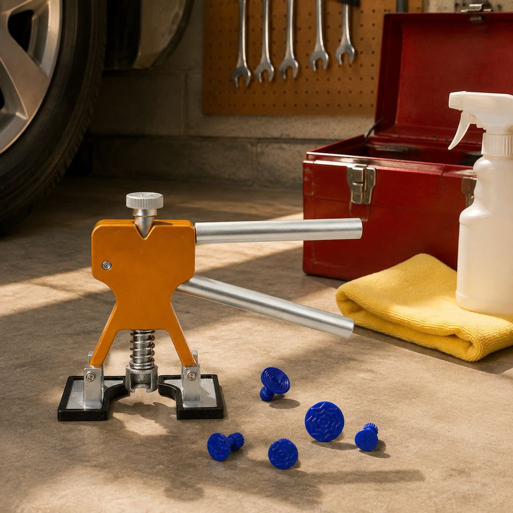 Car dent repair tool kit, body panel puller, dent, dent, hail pit repair kit