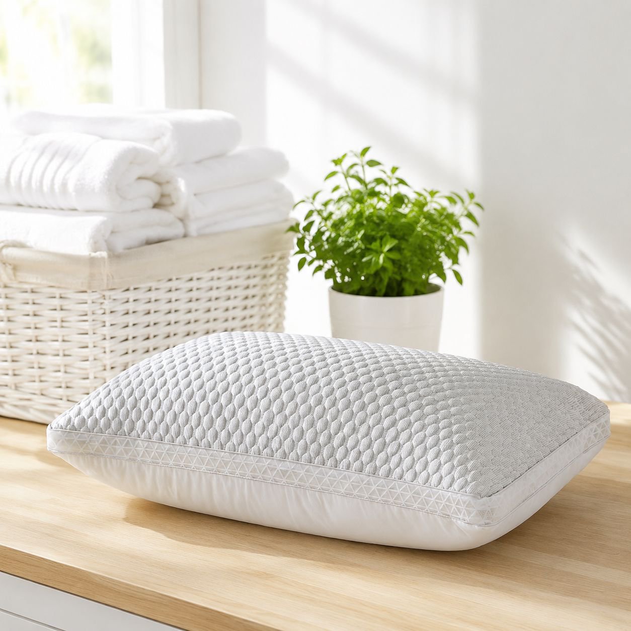 Orthopedic Pillow for Cervical Protection and Comfort