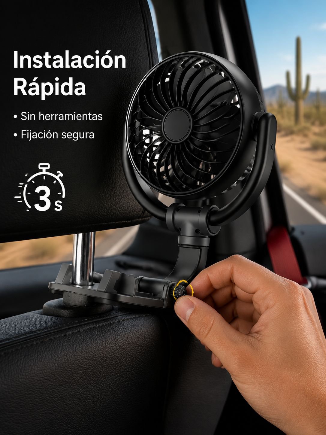 cabezal ajustable, imprescindible para el verano