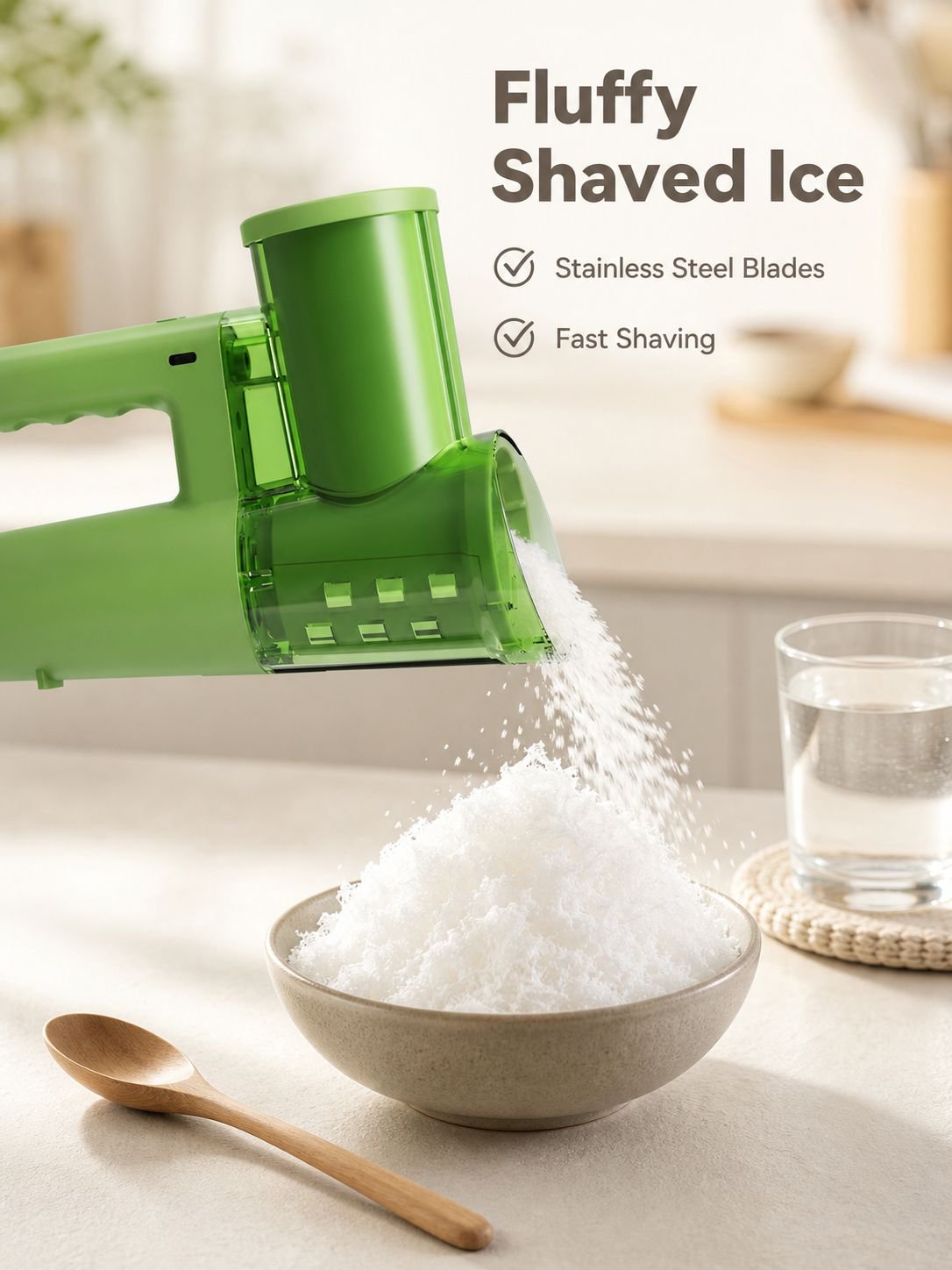 Wireless Electric Shaved Ice Machine