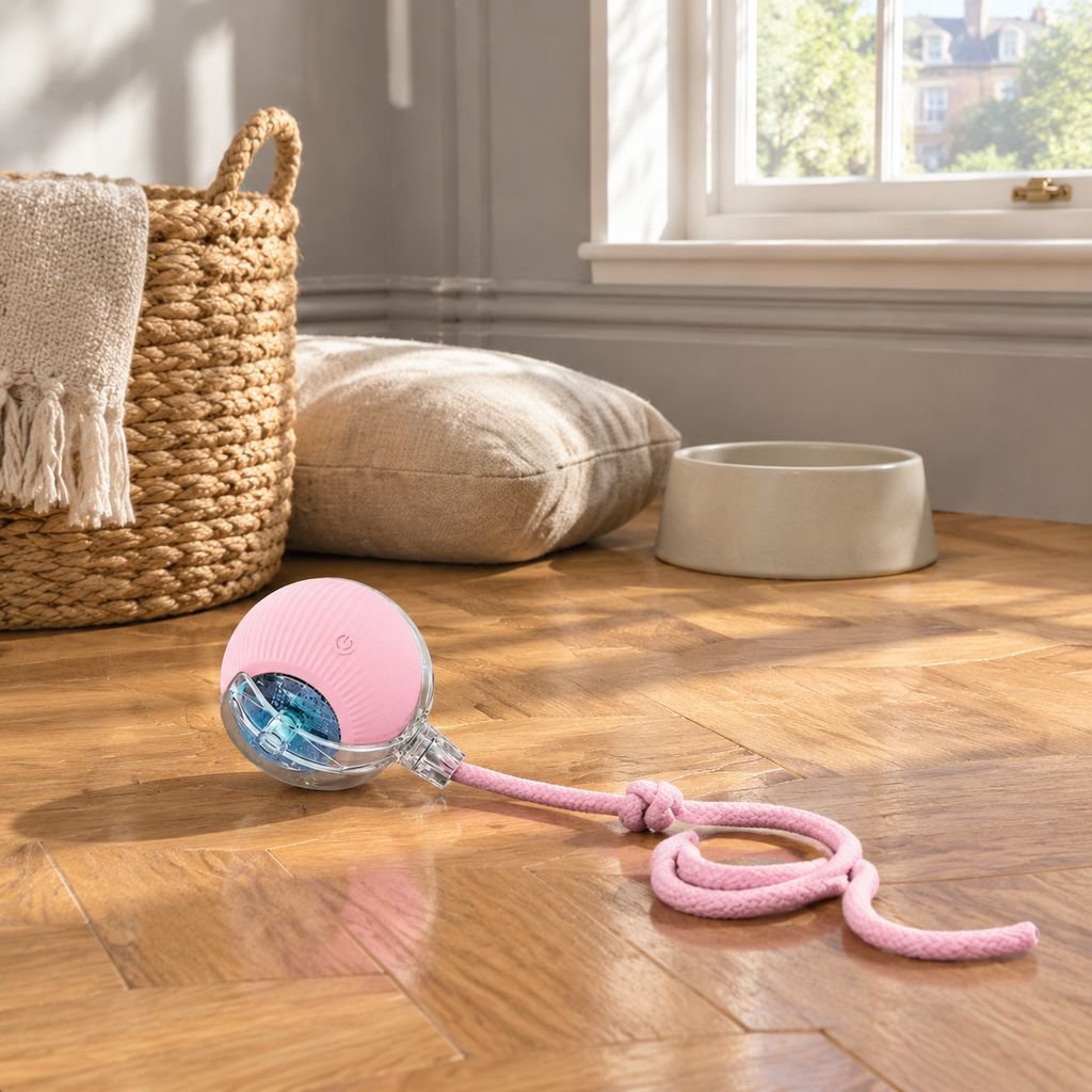 Eco-Friendly Interactive Pet Toy Ball