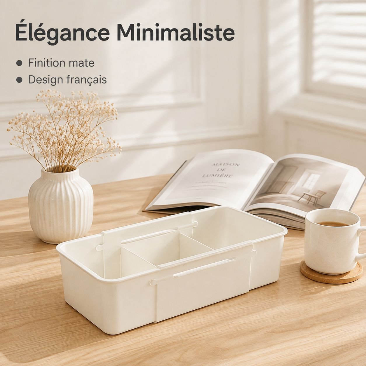 Organisateur à compartiments extensible pour tiroir