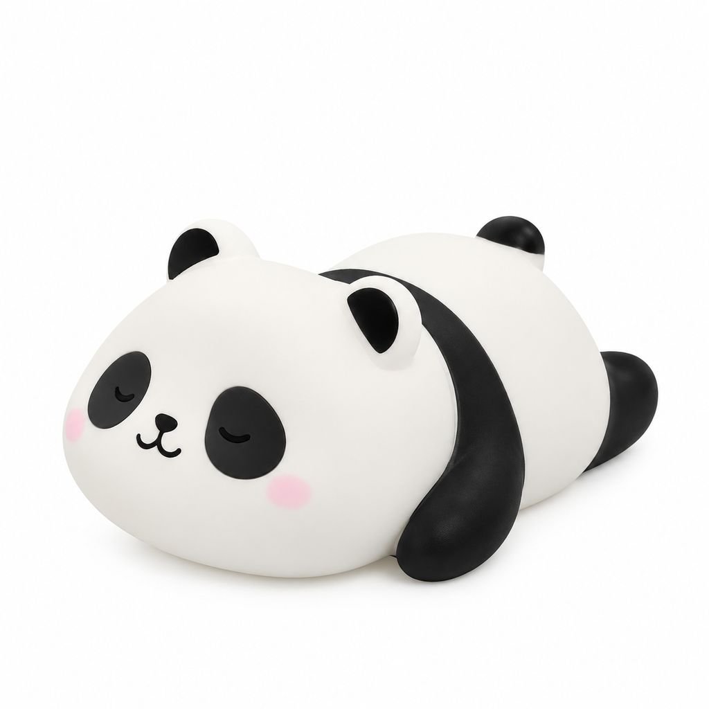 Creative Panda Shaped Hanger with Light Practical Decoration