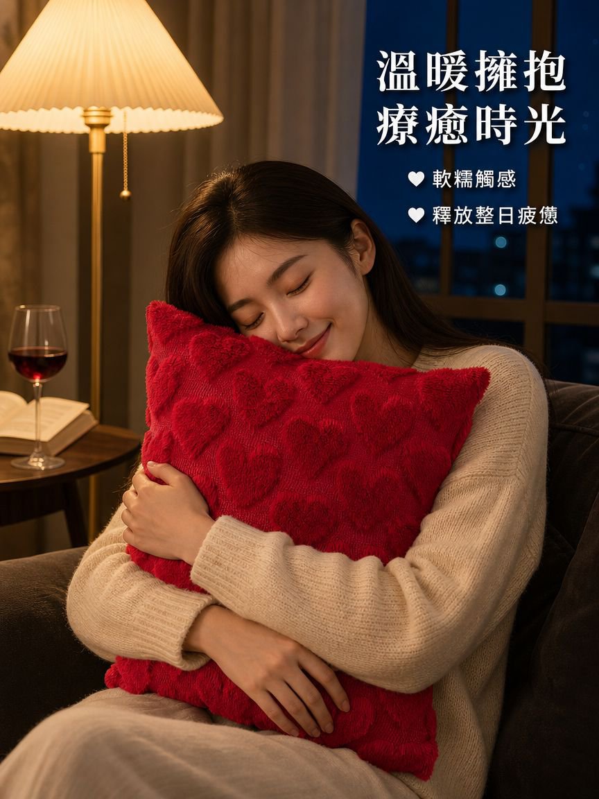 柔軟舒適抱枕