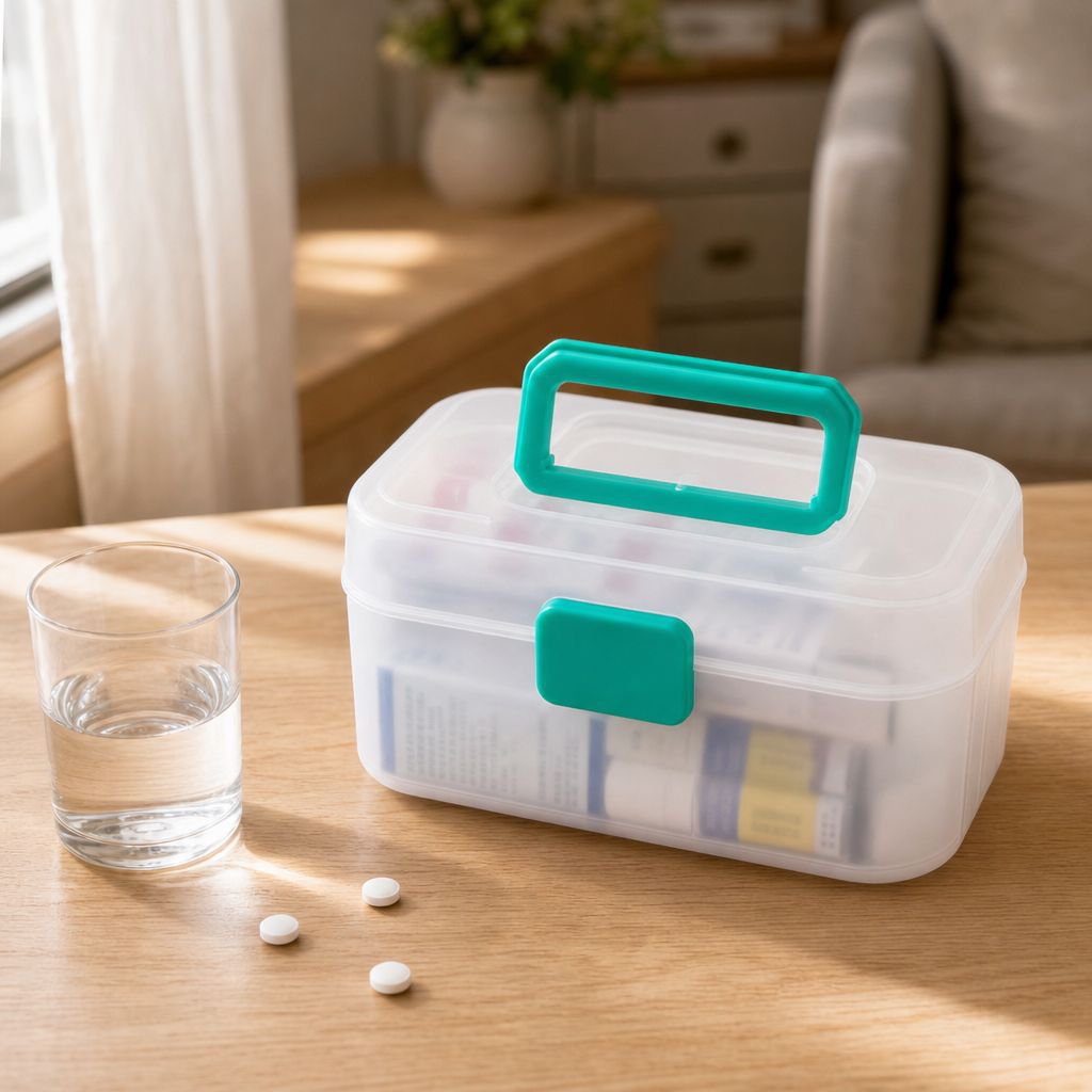 Home & Travel Portable Medicine Box