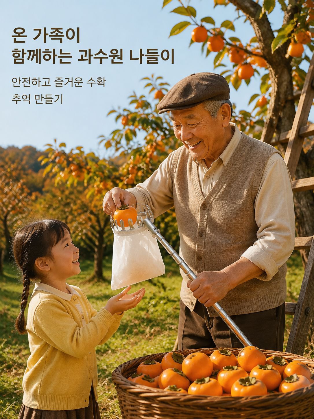 다기능 텔레스코픽 과일 따기