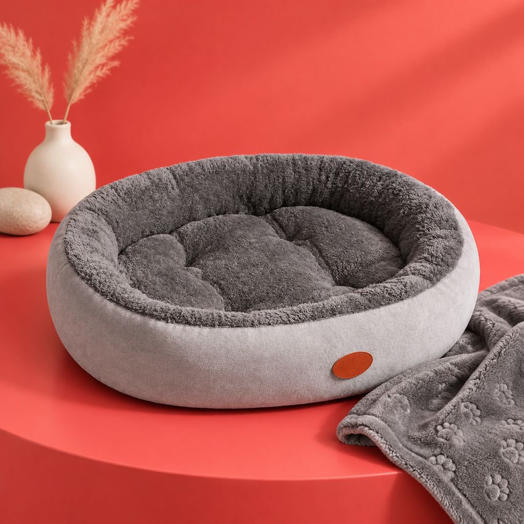 1388932#Perrera invierno cálido gato nido invierno dormir desmontable lavable cuatro estaciones univ