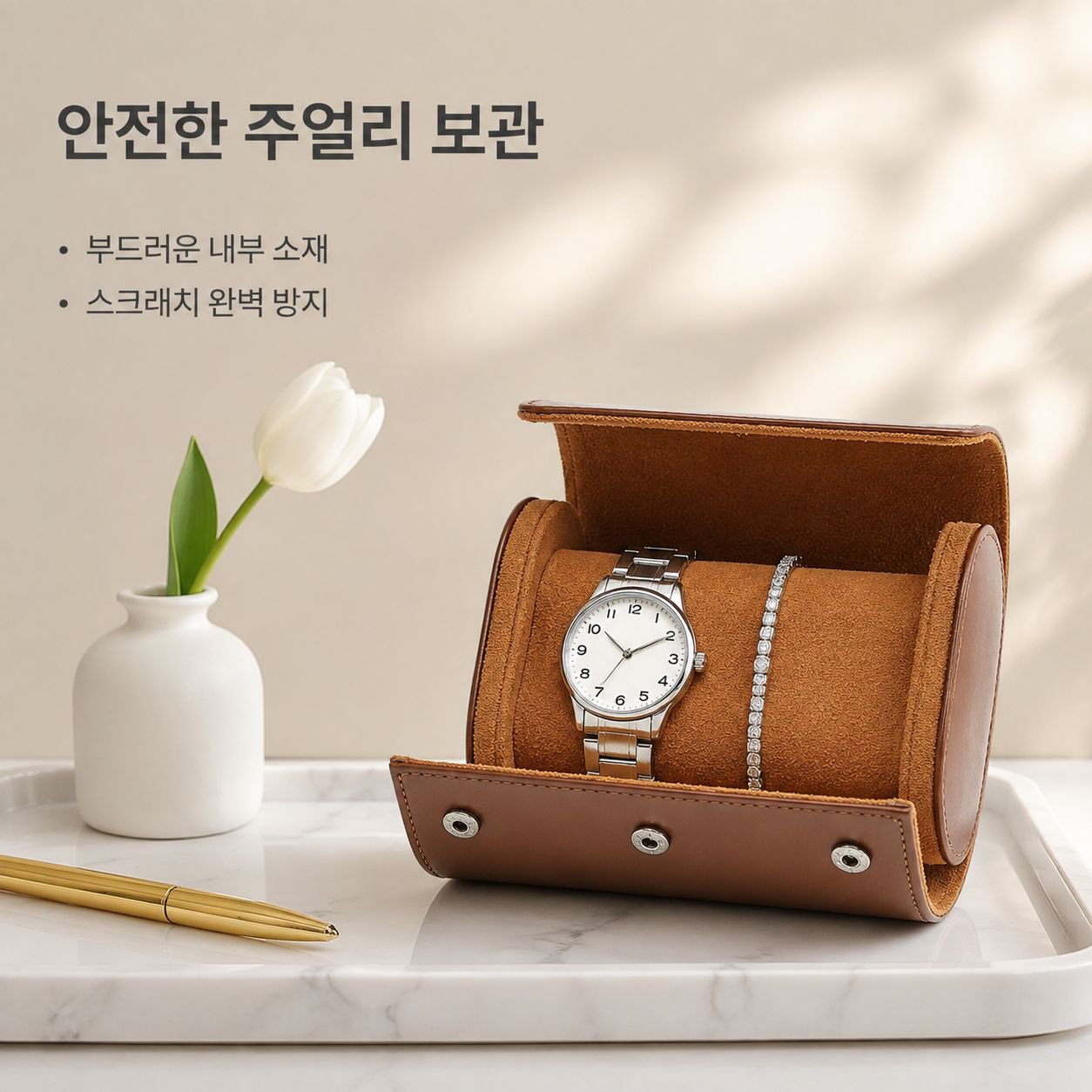 시계 팔찌 여행용 휴대 수납 케이스, 선물용 추천