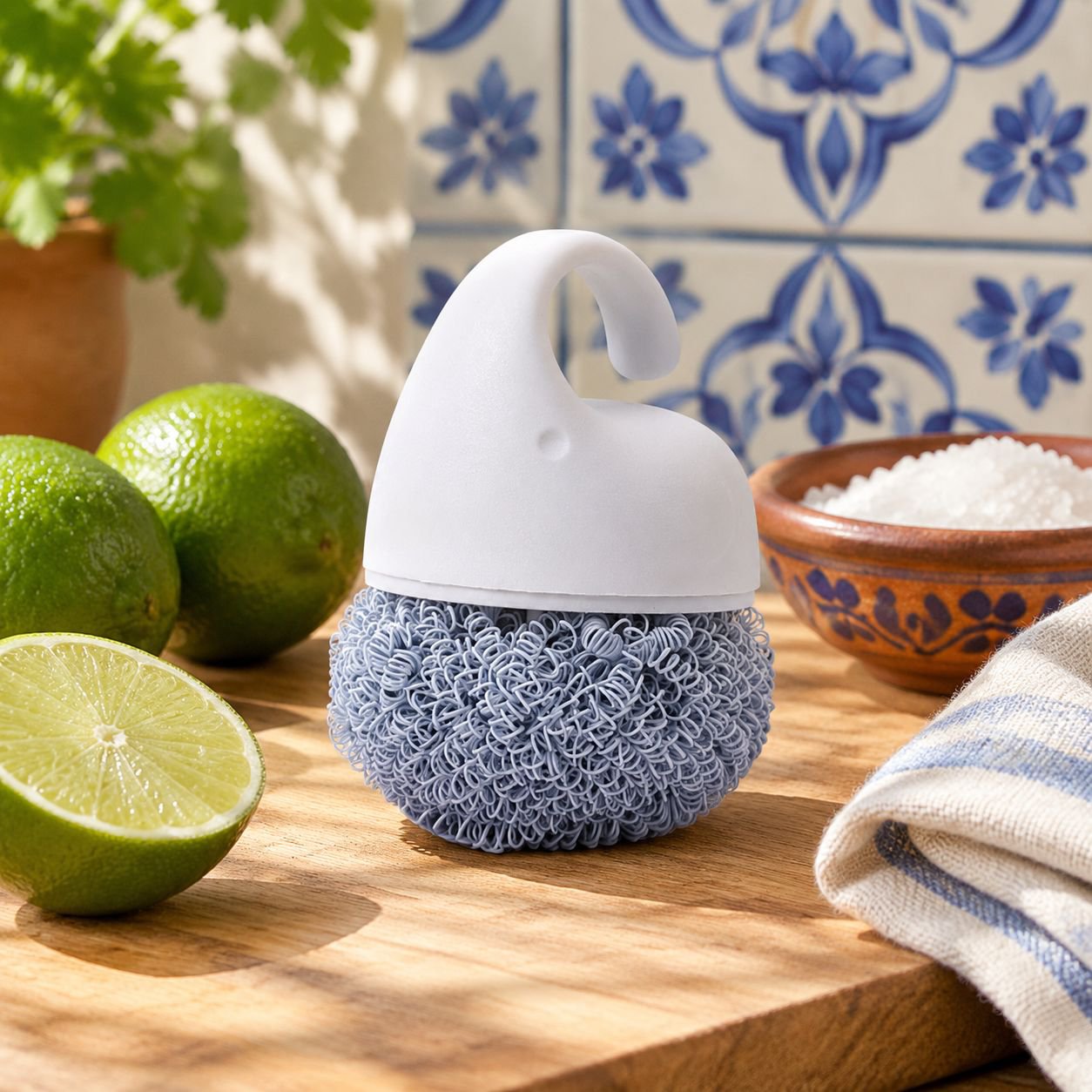 Cepillo de limpieza sin seda para lavar platos doméstico