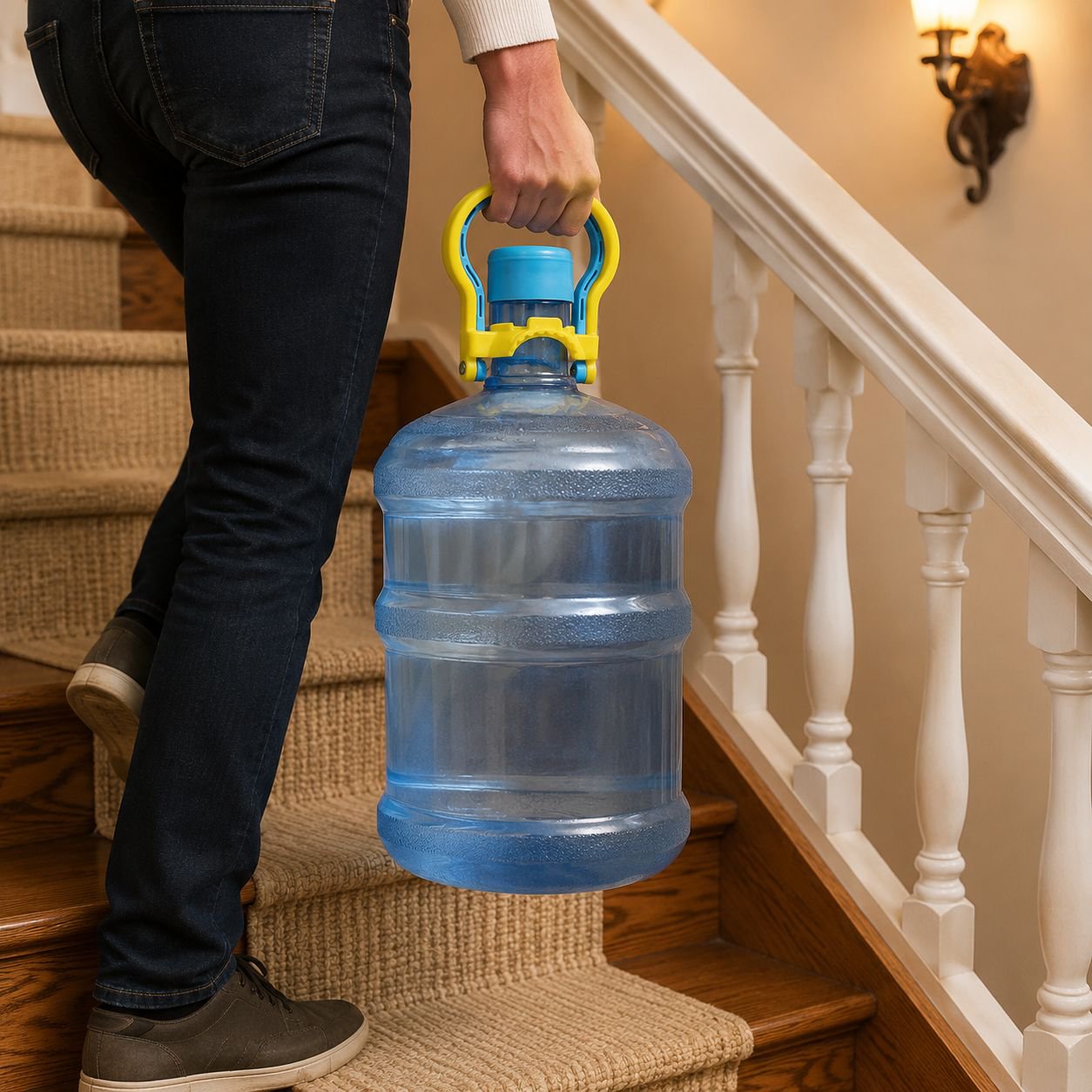 Heavy Duty Plastic Handle for Drinking Water Bottles