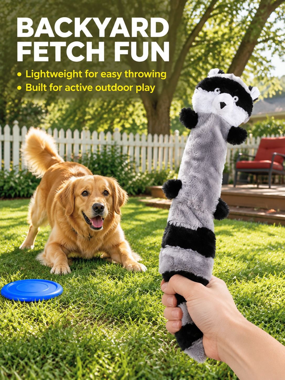 Tough Plush Chew Toy for Dogs