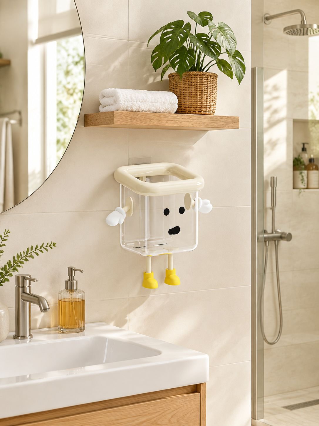 Organizador de pared para dormitorio moderno